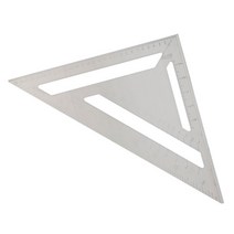 목공용 삼각자 알루미늄자, 12인치