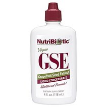 NutriBiotic GSE 4온스 자몽 씨앗 농축액 바이오플라보노이드가 함유