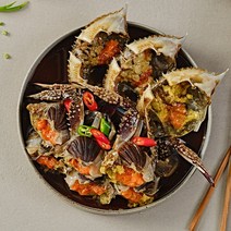 여수 나래식품 간장 게장 암꽃게 3마리 알배기 꽃게장 수제