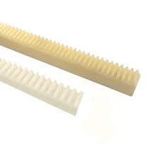랙기어 플라스틱 나일론 랙 1/1.5/2 모듈 드라이브 연결로드 이동 스프로킷 10MM 1CM 10/20/50CM 길이, [07] 20x20x500mm, [03] 2 Module Rack
