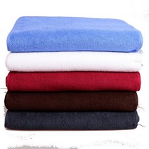 천마물산 10장가격 미용실 사우나 목욕탕 헬스장 수건 수입 미용110g 36x78cm, 청색, 10매