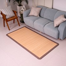 시원한 여름 대자리 대나무자리 거실 대나무돗자리, 01_실크대자리 90