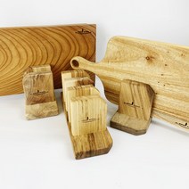 [우드오션] 캄포나무 도마거치대, 2구