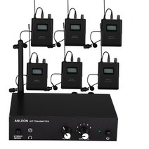 aleon s2 uhf 스테레오 무선 모니터 시스템용 원본 전문 인이어 무대 교회 이어폰, 561-568