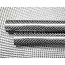 RC액슬 카본파이프 탄소 섬유 튜브 3k Carbon fiber tube 외경 18mm 내경 14mm 15mm 16mm 17mm RC 장난감.DIY 탄소 섬유 막대, 1pcs, 18x15x500mm 유광