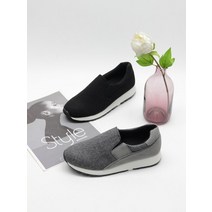 코지 여자 탄탄한 보온 모직 슬립온 스니커즈 운동화