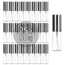 [50개묶음판매] ALL금속스프레이용기 20ml 30ml 50ml 60ml 75ml 80ml 100ml, 20ml 투명용기, 골드캡, 50개