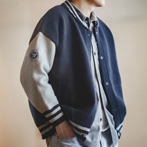 남성자켓 아메리칸 캐주얼 니트 야구복 자켓 아이비 학원풍 카디건 코트 TW2207220