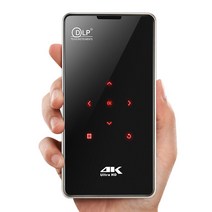 미니 휴대용 DLP 안드로이드 9 0 프로젝터 와이파이 블루투스, 2G RAM 32G ROM_EU 플러그