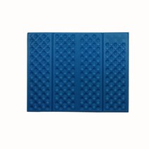 등산 방석 4단 8단 접이식 미니방석 휴대용 사우나, 4단접이식방석만-엠보 블루