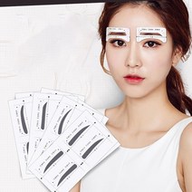 눈썹 모양 틀 가이드 그리기 4종(HM0192), 4호