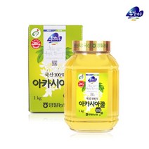 [영월농협] 동강마루 아카시아 벌꿀(1kg 병), 1개, 단품