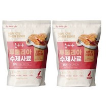 가수분해 투뿔리아 수제사료 연어(피부/눈건강) 800g 2개+체험킷2개+고급간식2개+반품가능