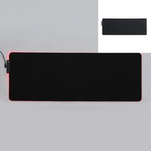 LED 마우스장패드 블랙 마우스패드디자인 게이밍패드 대형마우스패드 게임용마우스패드 마우스장패드제작 디자