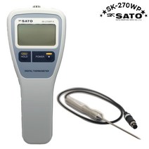 [사토]SATO 디지털온도계 SK-270WP(K) 방수 식용 조리 공장 제품 관리 측정용