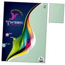 [P1M] 상품권 A4 1권 티켓 칼라색지 북아트 프린트 초대장 160g 용지 메뉴판 10매 면지 리플렛 팬시지 싸바리 칼라퍼레이드 서한봉투 팜플렛 19.연초록색 애뉴얼리포트 ( P1M / 783334EA ), 본상품선택