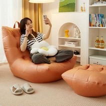 빈백 스툴 원룸 오피스텔 소파 스툴 세트 편안한, D