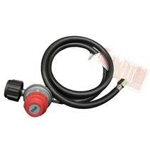 가스히터 난로 파츠 수리 지구 스타 벽난로 히터 교체 부품 0-30PSI 조정 가능한 프로판 레귤레이터 4Ft, 한개옵션0