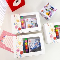 미니블럭 구디백 유치원 생일 답례품 행사 달콤가득, 랜덤, 띠지추가 +기본