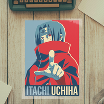 Uchiha Itachi 애니메이션 패치 의류 열전달 비닐 티셔츠 인쇄, 12G, 1개