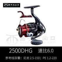 SHIMANO 시마노 BB-X 라리사 핸드 브레이크 릴 낚시 바다 갯바위 BBX, 2500DHG, 다른, 좌우 교환형, 2500DHG