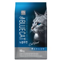 대용량 고양이사료 뉴 블루캣 15kg, 개