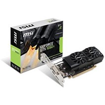 MSI 로우 프로필 대응 그래픽카드 GEFORCE GTX 1050 TI 4GT LP