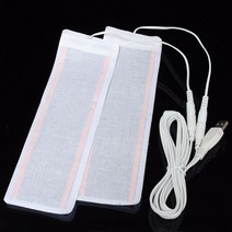 손 발 난로 온열 멀티 타입 탄소 섬유 난방 패드 1 개/2 개 핸드 워머 USB 필름 전기 겨울 적외선 발열 매, 08 2pcs 6X20CM 5-6V