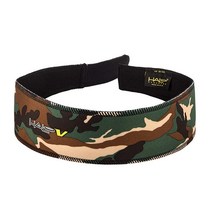 Halo Headband 스웨트밴드 벨크로 블랙, Camo Green