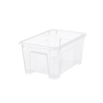 1+1 이케아 SAMLA 삼라 수납함 투명 보관함 28x19x14cm 5L, 1+1)2개