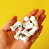 미니어처 음식 생신상 찐고구마 상차림 미니를사랑하는사람들새로운 ~ 10 pcs 키티 커피 컵/인형 집/미니어, 09 10 white