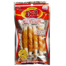 라이코스펫 비스켓사사미 4p / 애견간식 / 네코자카나