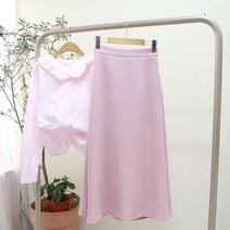 모조로브 / (기획)(국내)여리여리 실키 우아핏 머메이드롱스커트