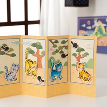 민화병풍 추석만들기 추석놀이 집콕놀이키트, 십장생, 1개