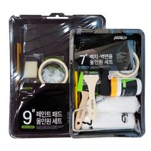 노루페인트 페인트메이트 프로셀렉트 페인팅 도구 세트 9인치 7인치, 올인원 페인팅 패드세트 9인치