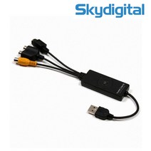 SKYHD TAPE2DVD 아날로그 영상 디지털변환 USB 외장형 녹화기 캡쳐기