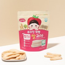 퓨어잇떡뻥 딸기 쌀과자 딸기떡뻥, 5개