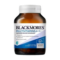 Blackmores 블랙모어스 50세이상 멀티비타민 60정 Multivitamin 50+, 1개