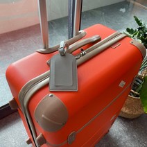 신발가방 골프백 커버형 이름표 가죽 네임택 그레이