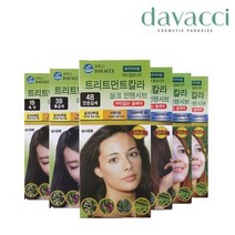 다바찌 실크트리트먼트 염색약, 7B밝은갈색 2개