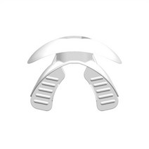 마우스 피스 끈스 하키 럭비 가드 전문 립 에어 브레이스 권투 축구 치아, 05 White