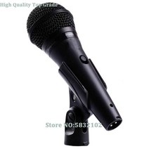 고품질 PGA58 유선 동적 카디오이드 마이크 맑은 소리 Microfonos Microfone, 한개옵션0
