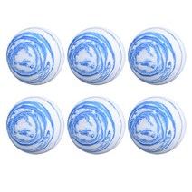 탁구공수거기 볼캐처 뜰채 12 개/가방/가방 골프 공 42mm 직경 스포츠 레인보우 폼 연습 실내 또는 야외 훈, 01 12pcs  biue balls
