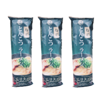 노브랜드 파돈코츠라멘 172g x 3팩 총6인분 돼지육수맛 일본 전통라면, 1개