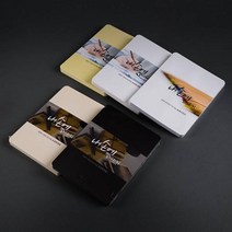 ¶⊙핫딜_A+ 종이 카드 그라피제품 손글씨 수채화 파스텔 크레용 (T♩!BL) 캘리, ☞10)엠보 카드 블랙 50매_단일_KIR™