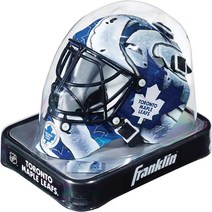 Toronto Maple Leafs Franklin Sports NHL Team Logo Mini Hockey Goalie Mask with Case - Collectible G, 1