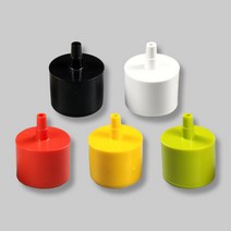 고피쉬 바사 실리콘 에어확산기 (콩돌) 블랙/화이트/레드/옐로우/그린, 레드