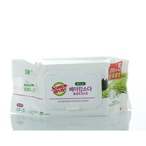 3M 베이킹소다 물걸레청소포 마일드 표준형 30매, 8개