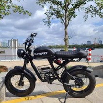 자토바이 슈퍼73 블랙RX S1S2SR 오프로드 7단 변속 전기 자전거 시트연장, 48V, 기본, 블랙 RX 13Ah 50-55km