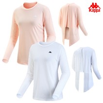 카파 여성 간절기 롱 슬리브 티셔츠 KLRL123FN